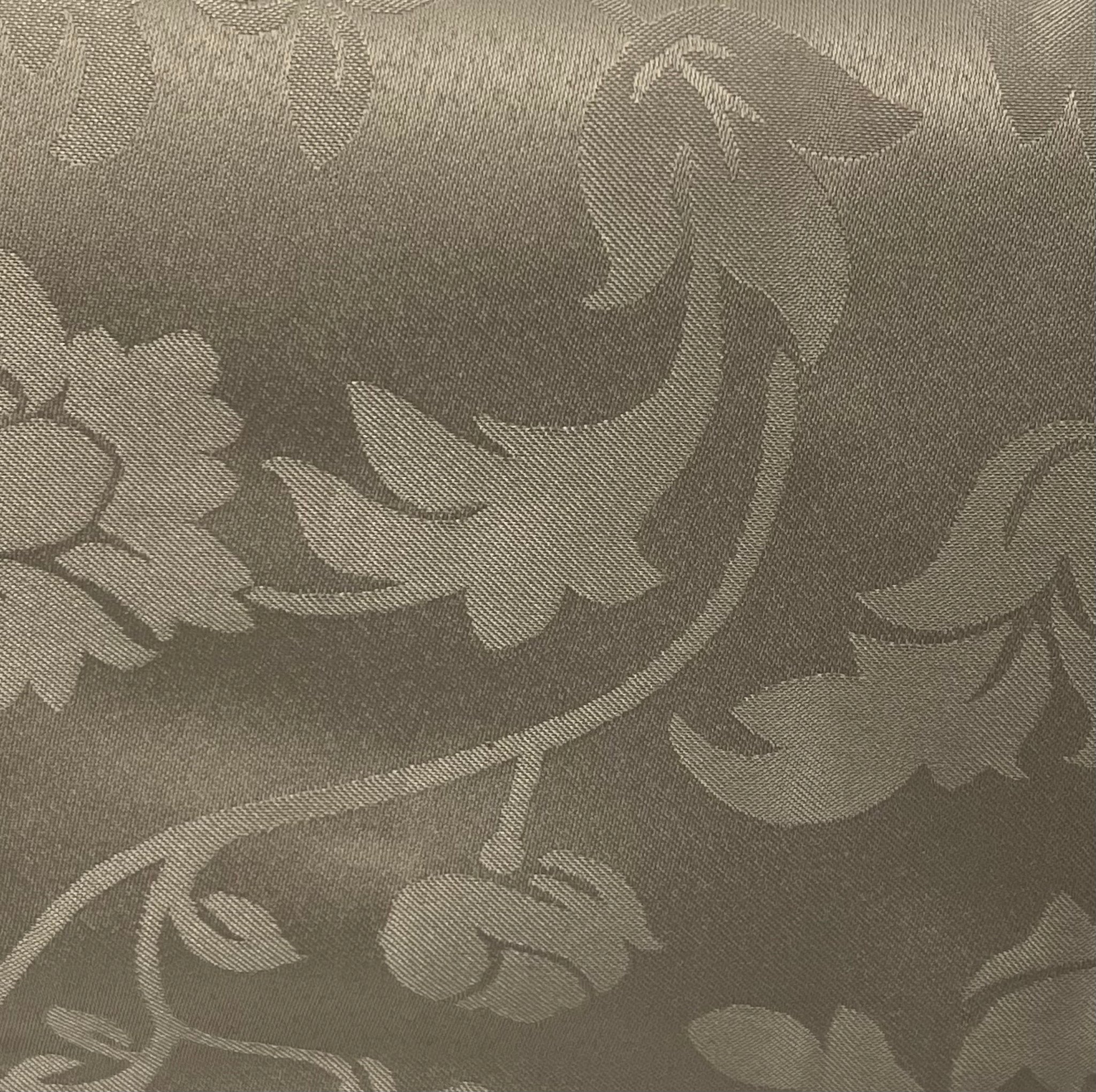 Table Cloth -Crystal Damask- Taupe