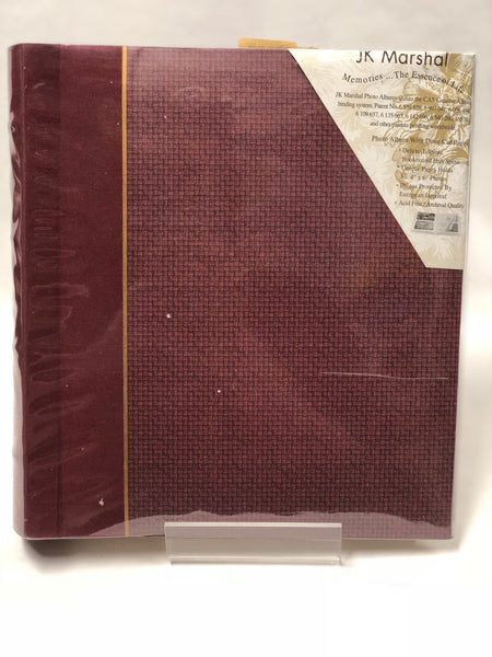 Photo Album -Burgundy