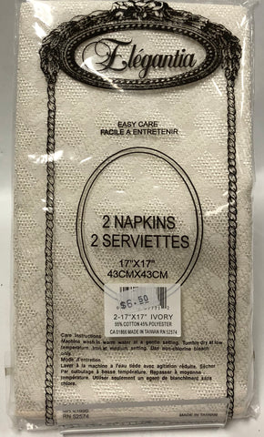 Ivory Cloth Napkin