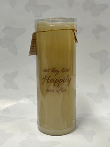 Happily -Flameless -Battery Candle
