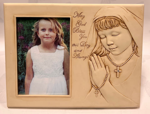 Girls Communion Frame -Betty Singer Collection