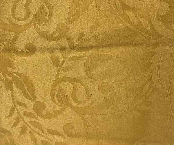 Table Cloth -Damask - Mustard Yellow