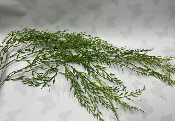 Hanging Willow Spray -Green