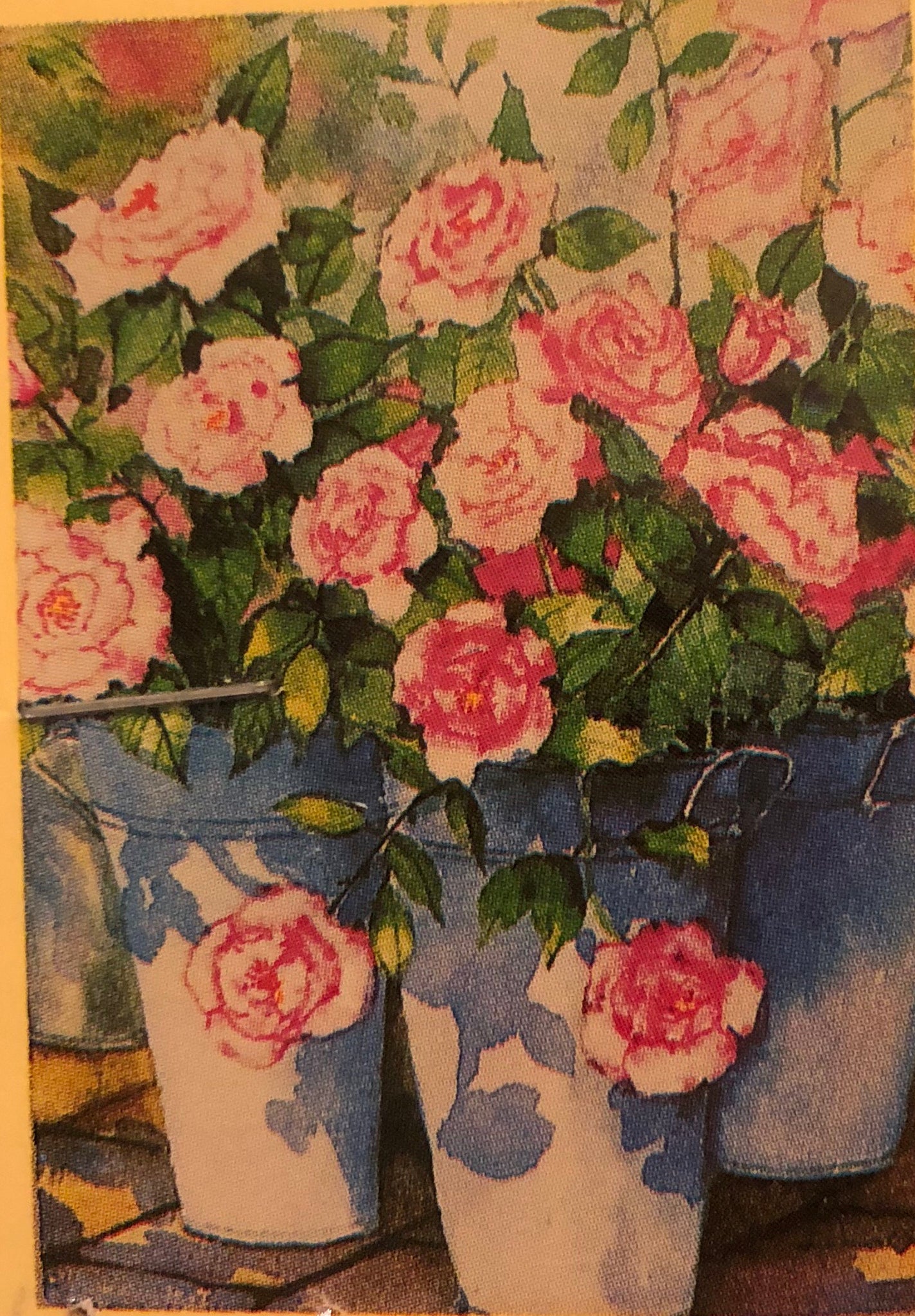 Fresh Cut Roses - Large Flag