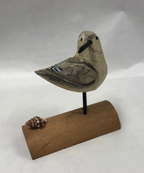 Sea Life- Small Wooden Bird