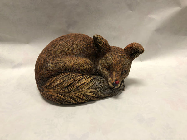 Fox Statue -Hide A Key