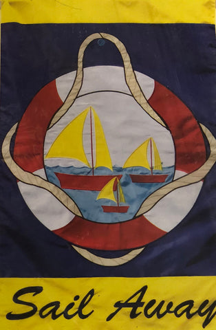 Sail Away- Large Flag