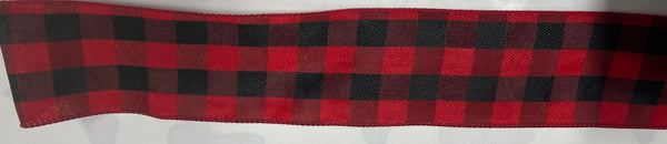 Buffalo Plaid -Red/Black