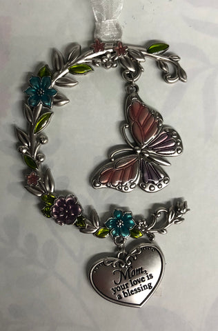 Butterfly Ornament -Mom