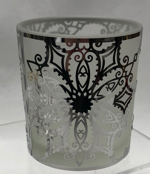 Snowflake candle holder