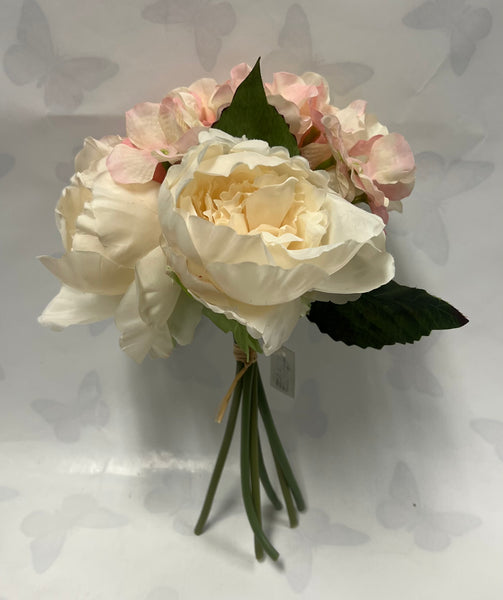 Peony and Hydrangea Bouquet -Light Pink