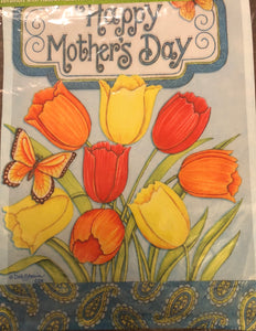 Mothers Day Tulip -Small Flag