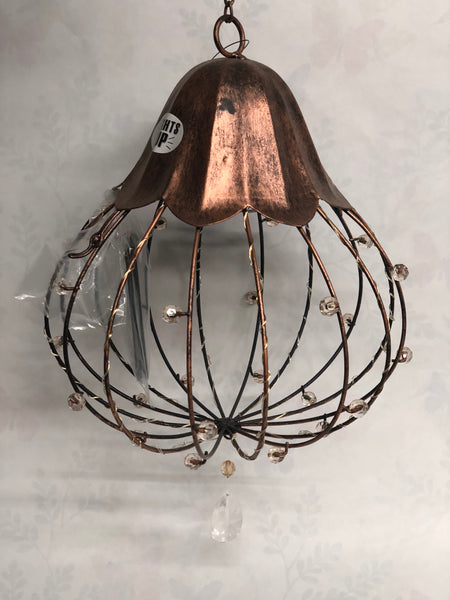 Copper Light Up Hanging Decor