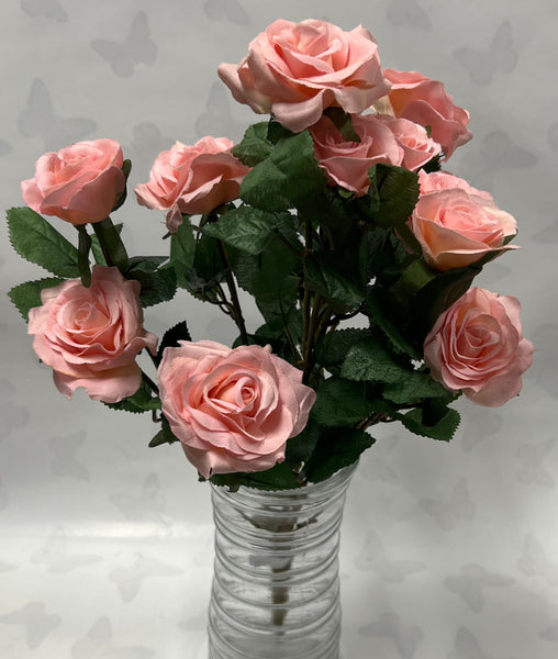 Small Rose Bush -Soft Pink