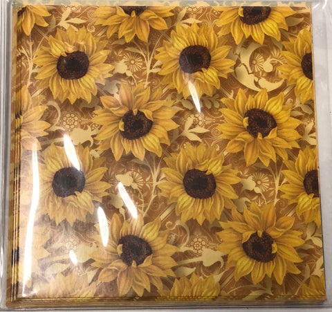 Boxed Note Cards "Sunflowers"