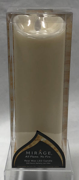 Mirage -Battery Candle -Cream