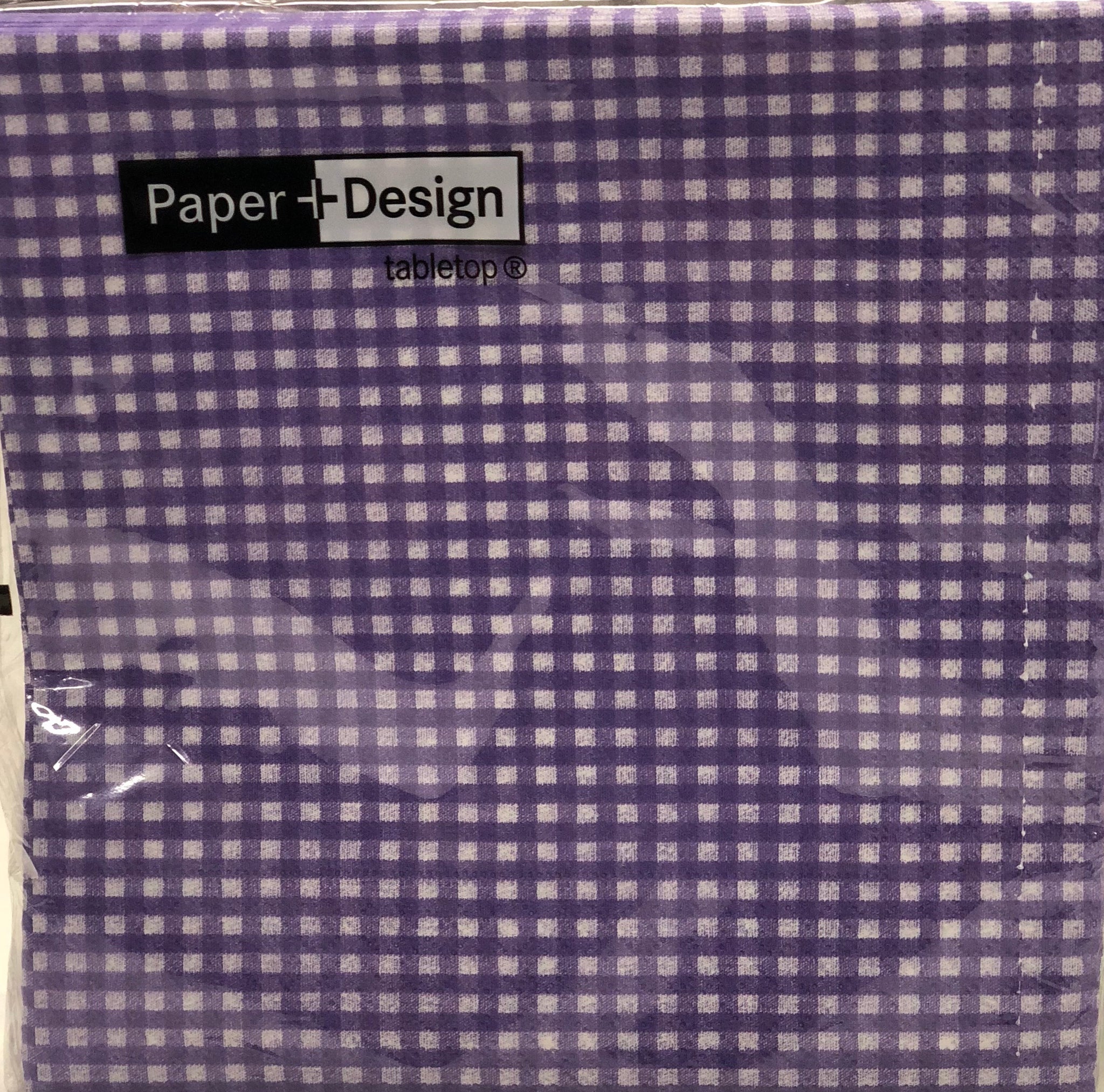 Luncheon Napkin -Vichy- lavender