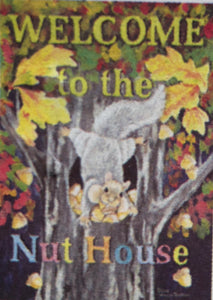 Nut House- Large Flag
