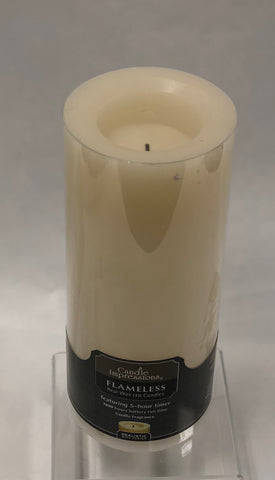 Candle Impressions -Battery Candle -Cream 8”
