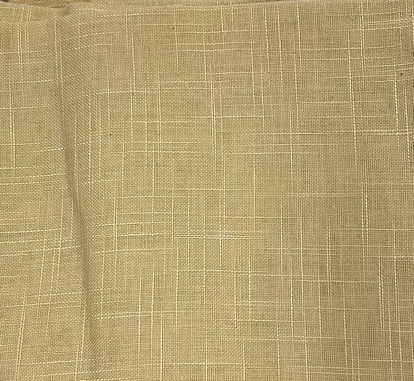 Table Cloth-Solid (Linen Look) -Beige