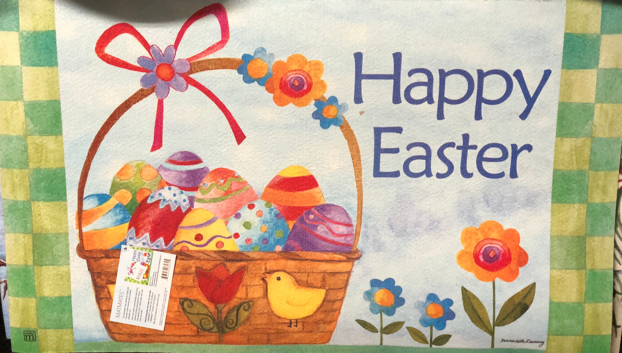 Basket For The Bunny Mat  - Large