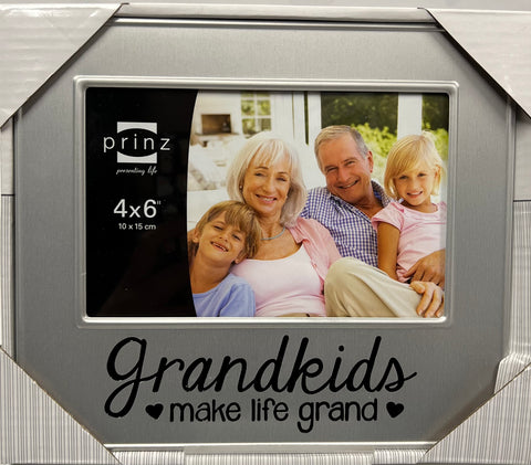 Grandkids Silver /Metal Frame