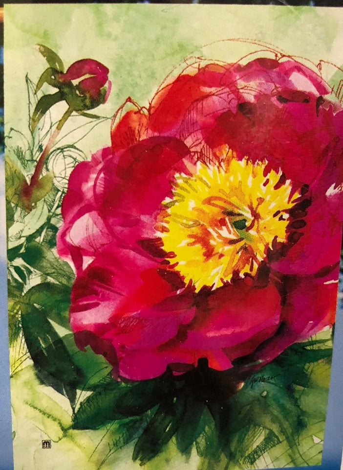 Peony -Large Flag