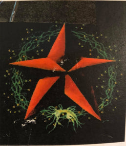 Rusty Star Berries -Large Flag