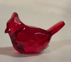 Small Red Acrylic Cardinal
