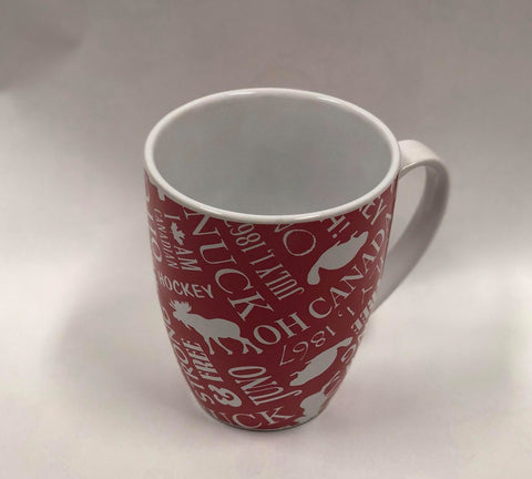 Canadian symbols mug