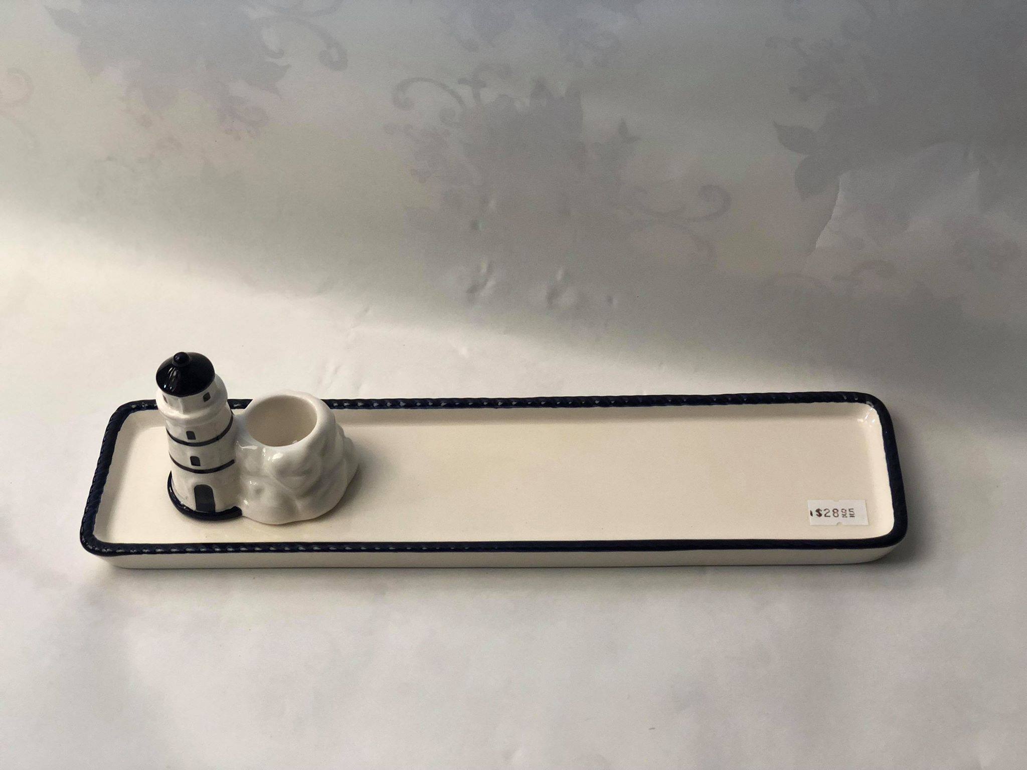 Lighthouse serving tray