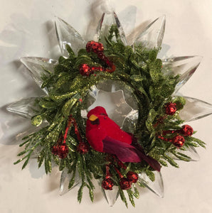 Acrylic Wreath Ornament